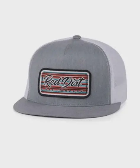 RDHC-330 | RED DIRT SERAPE 2023 HEATHER GREY/WHITE CAP