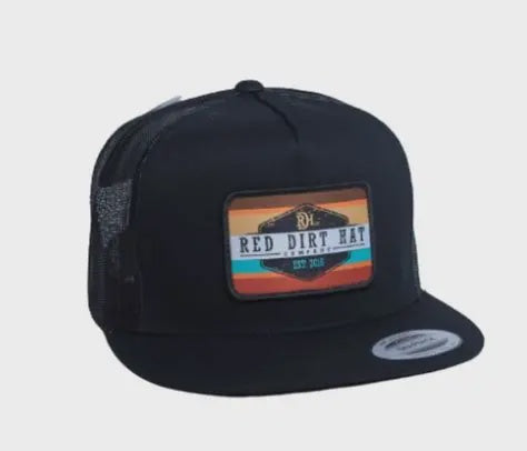 RDHC-164 | RED DIRT ARMY SUNSET BLACK/BLACK CAP
