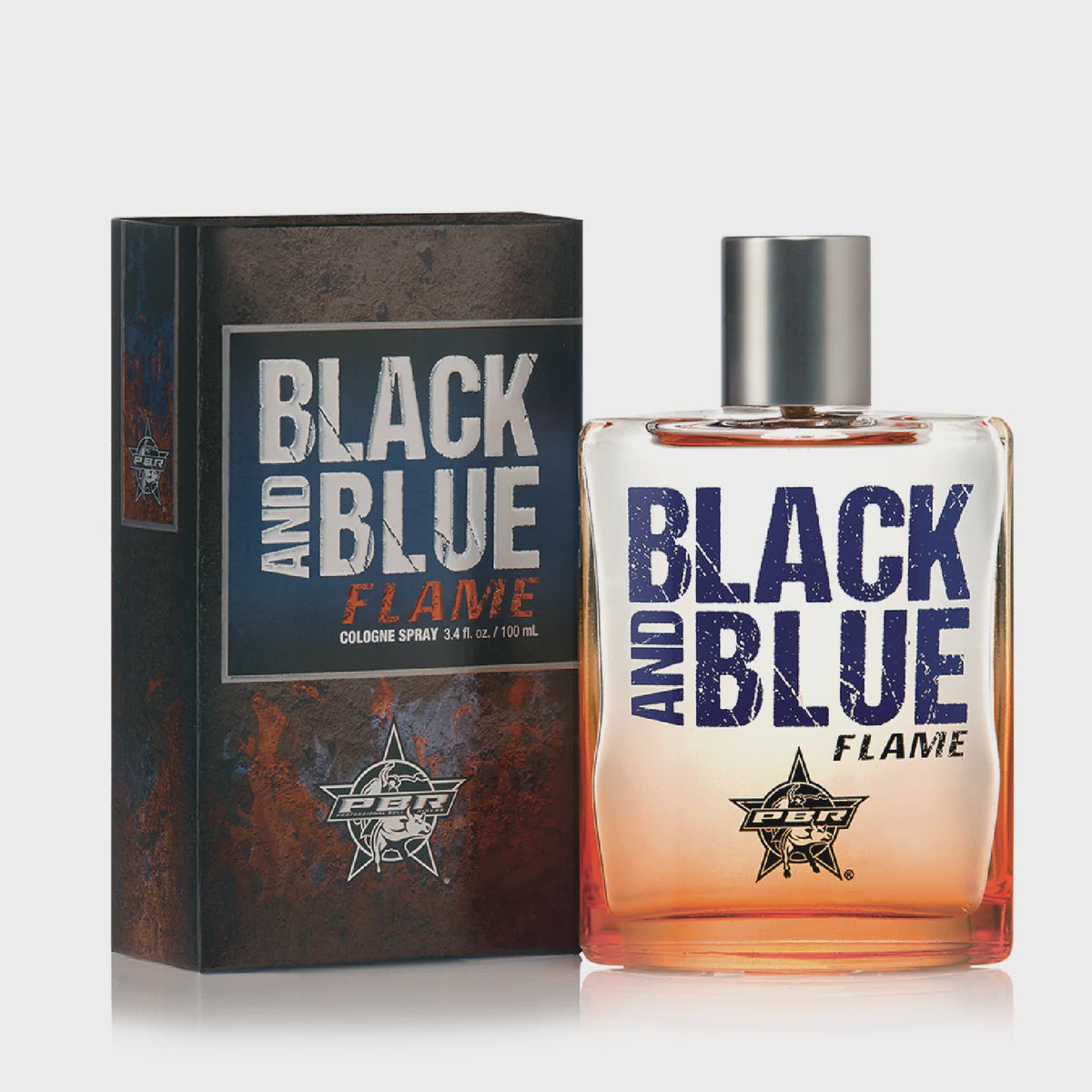 MEN'S BLACK AND BLUE FLAME COLOGNE
