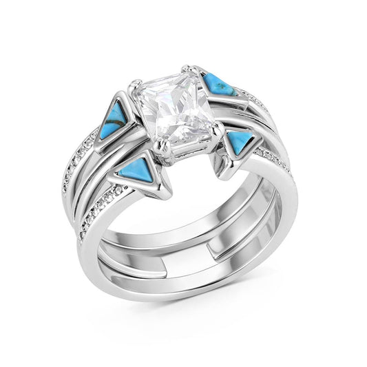 RG6549 | MONTANA SILVERSMITHS SKYLINE STACK RING SET