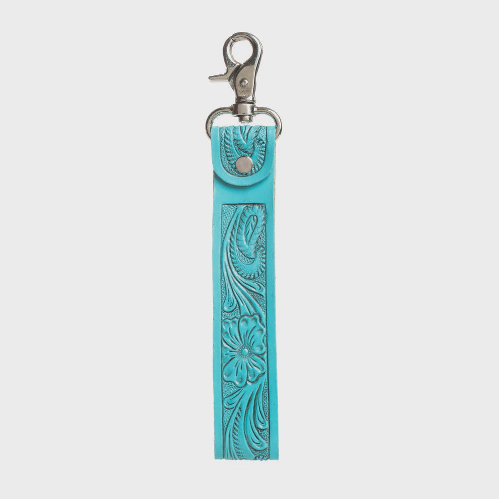 S-10838 | MYRA BLOOMING MEADOW TURQUOISE KEY FOB