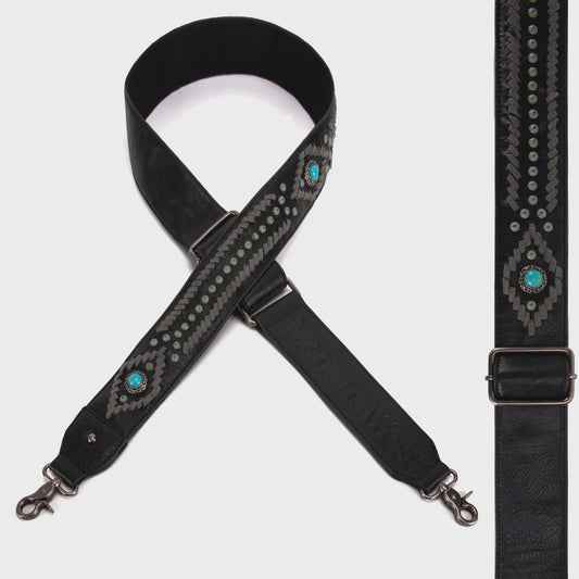 PST-2010BK | MONTANA WEST CONCHO STRAP