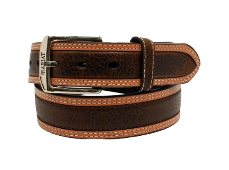A10004305 | ARIAT MEN'S DIESEL BROWN CLASSIC BELT