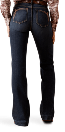 10047324 | ARIAT WOMEN'S HIGH RISE NAZ SLIM TROUSER JEAN - FLORIDA