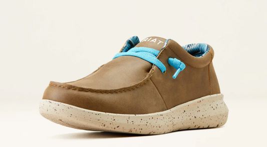 10050975 | ARIAT MEN'S BROWN BOMBER BLUE HILO CASUAL SHOE