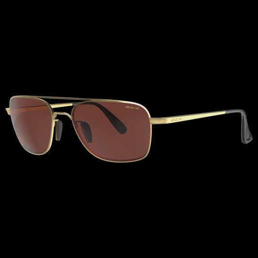 S115MGB | BEX MACH MATTE GOLD-BROWN SUNGLASSES