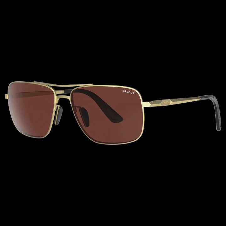 S114MGB | BEX MATTE GOLD-BROWN PORTER SUNGLASSES