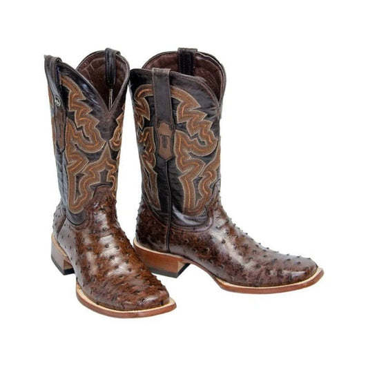 TM200960 | TANNER MARK PRINT OSTRICH BOOT