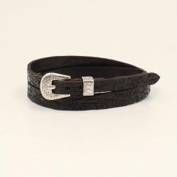 0275101 | TWISTER BLACK FLORAL HATBAND