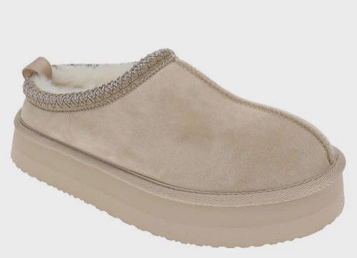 VGFL0048 | VERY G WOMEN'S CHARLIE TAN SUEDE SLIPPERS