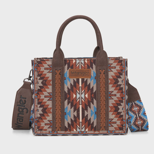WG2213-8120SCF | WRANGLER SOUTHWESTERN TOTE - COFFEE