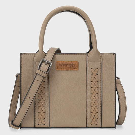 WG70S-8120KH | WRANGLER WHIPSTITCH MINI KHAKI TOTE