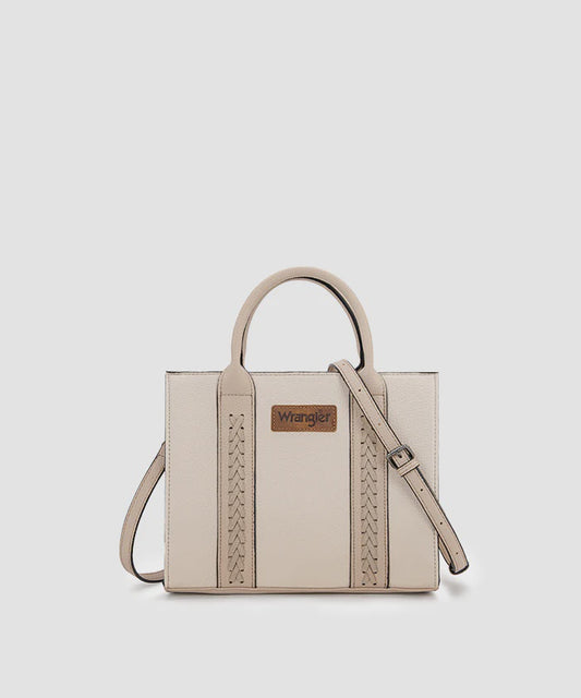 WG225-8120BG | WRANGLER WHIPSTITCH BEIGE TOTE