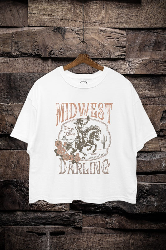 TC550-P7182 | MIDWEST DARLING CROPPED TEE