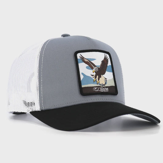 EL VIEJON AGUILA BLACK/GREY/WHITE AVC HAT