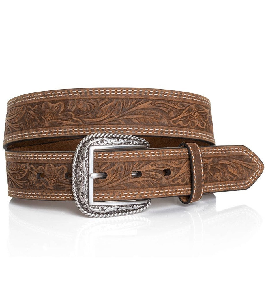 A1012402 | MEN'S ARIAT BROWN LEATHER BELT
