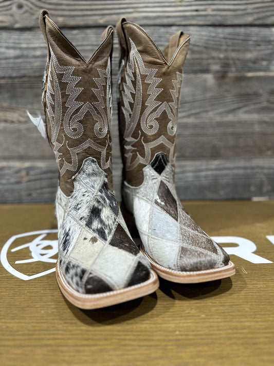RANCHERS COWHIDE ROMBOS RANCHER TOE HYBRID SOLE