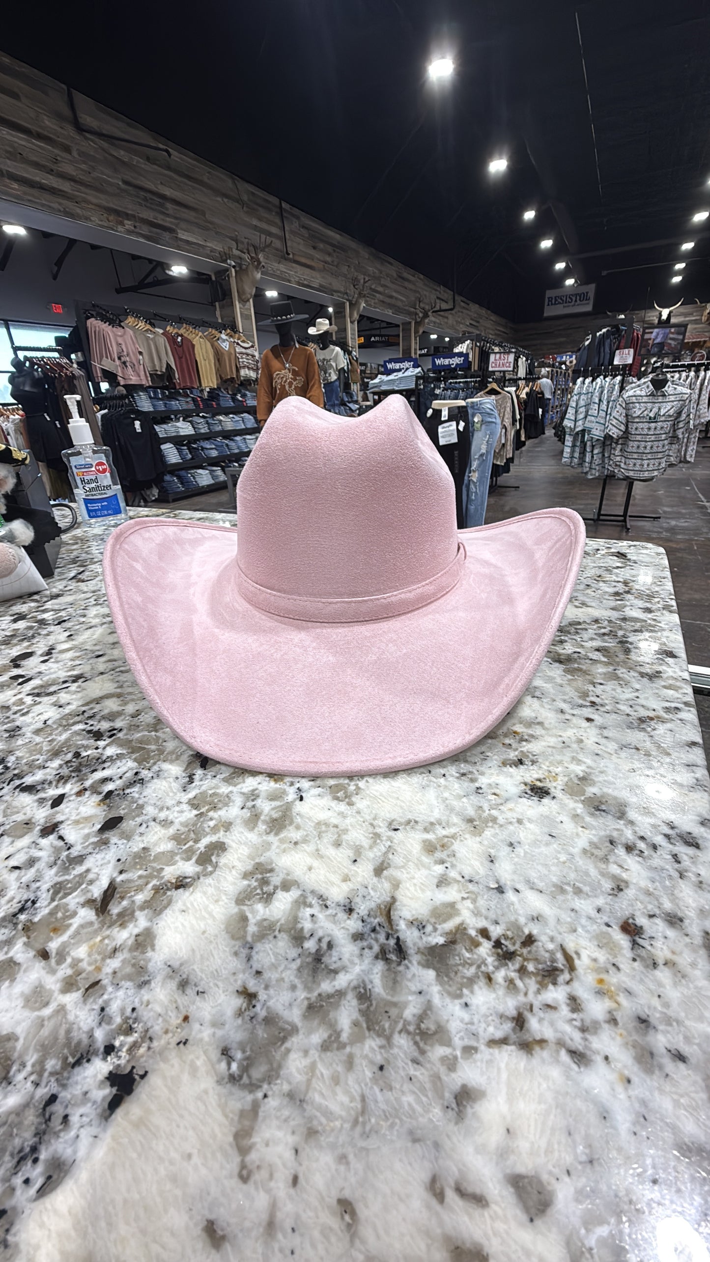 STONE KIDS PINK FELT HAT