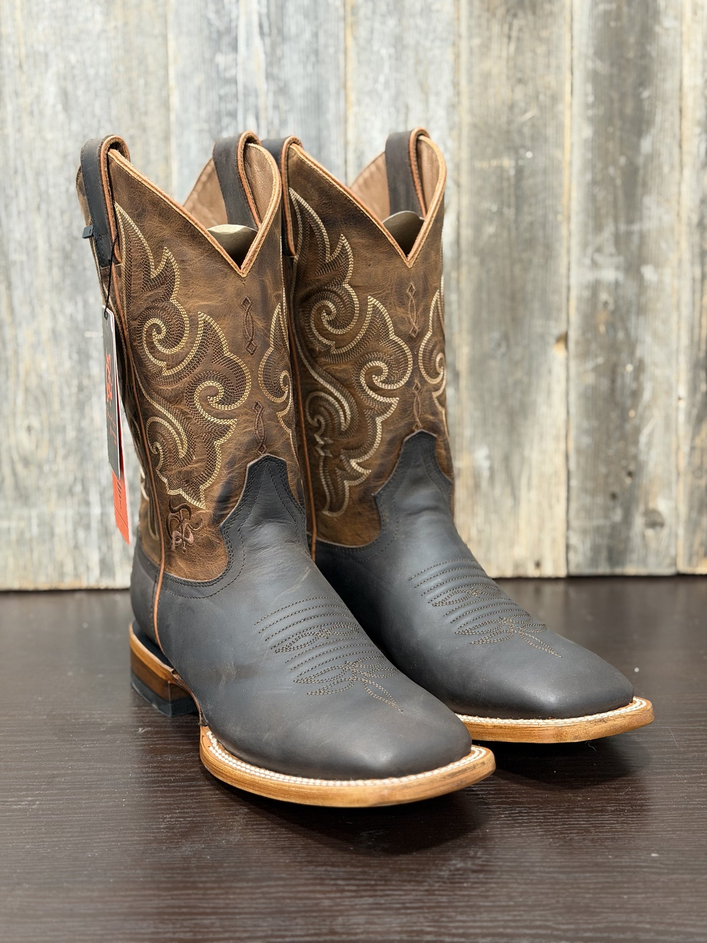 TX217 | LOS TEXANOS BOOTS CRAZY TAUPE BULL