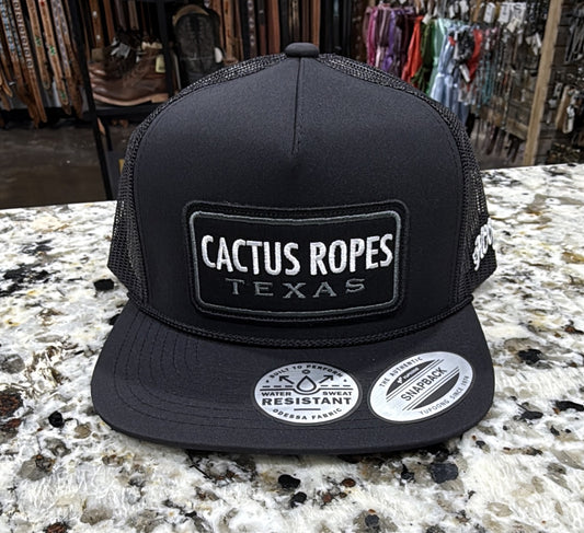 CR125 | HOOEY "CACTUS ROPES" CAP - BLACK