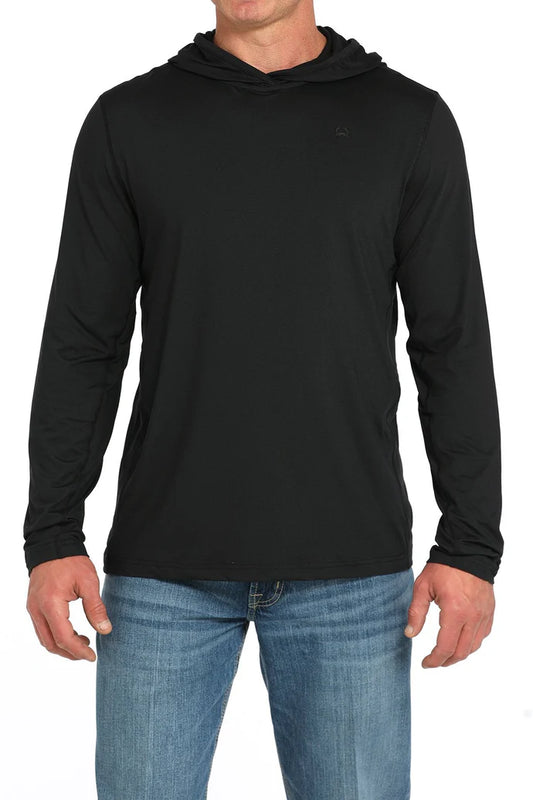 *FINAL SALE* MTK1881001 | CINCH MENS ARENA FLEX BLACK HOODIE
