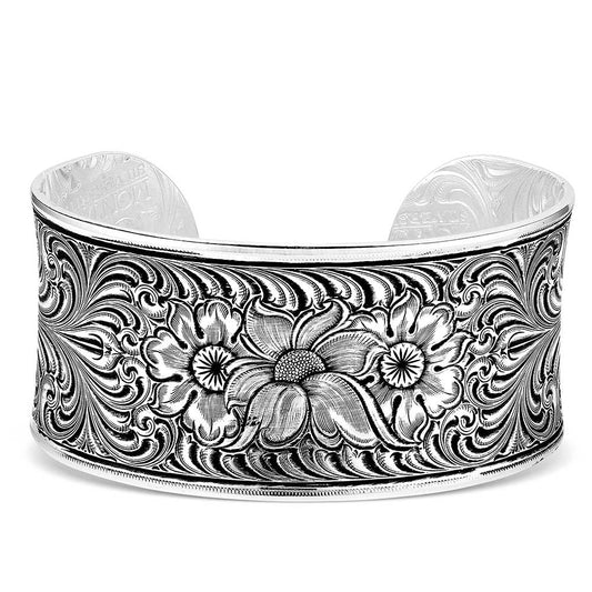BC5670 | MONTANA SILVERSMITHS WILDFLOWER IMPRESSIONS BRACELET