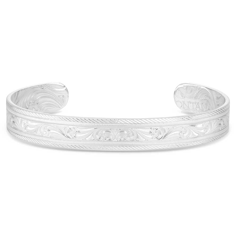 BC6063 |MONTANA SILVERSMITHS OUT WEST CUFF BRACELET