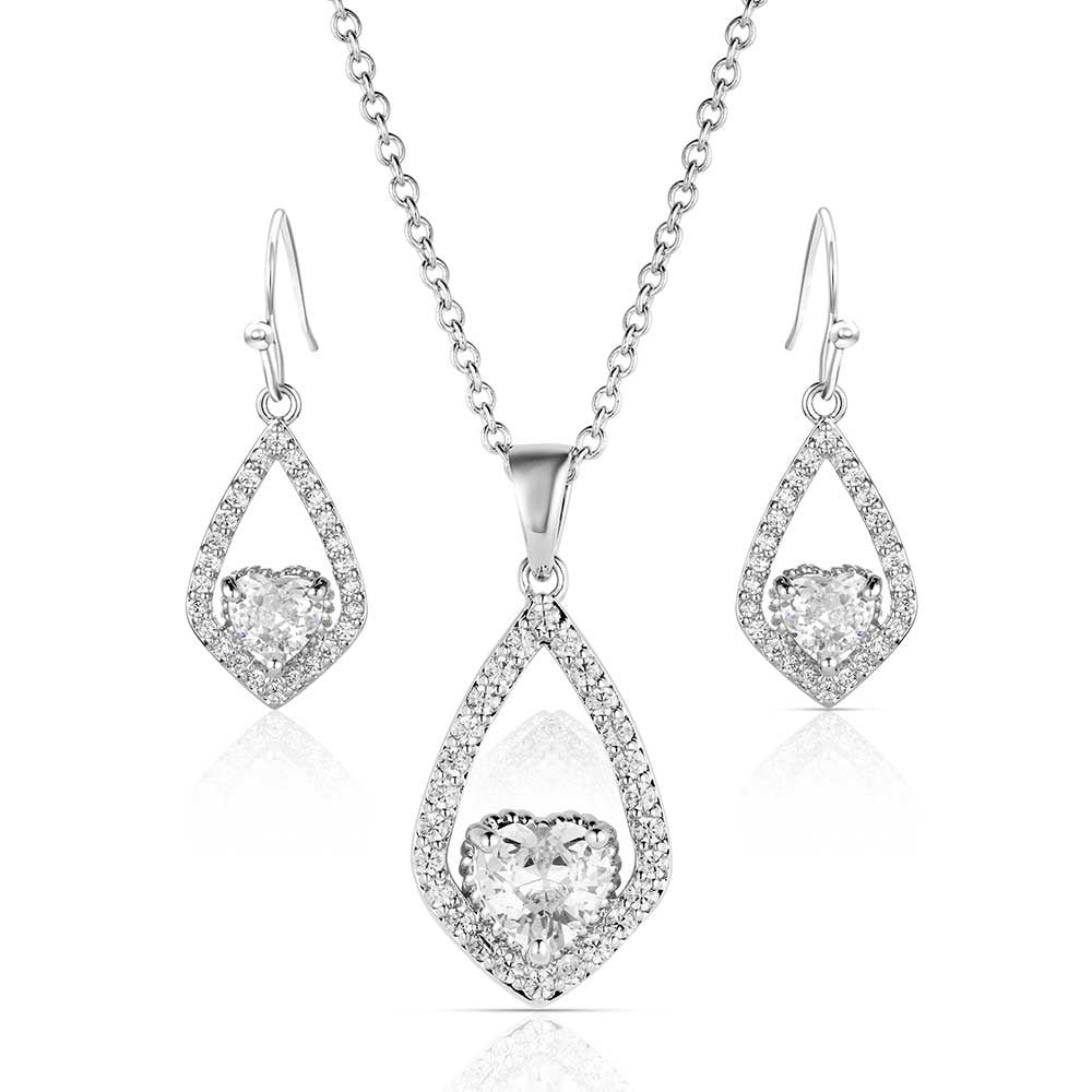 JS3032 | MONTANA SILVERSMITHS HEARTS ON A SWING JEWELRY SET