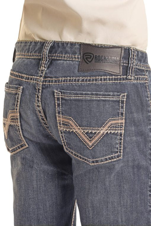 BM1RD02489 | ROCK & ROLL MENS REVOLVER STRAIGHT JEAN