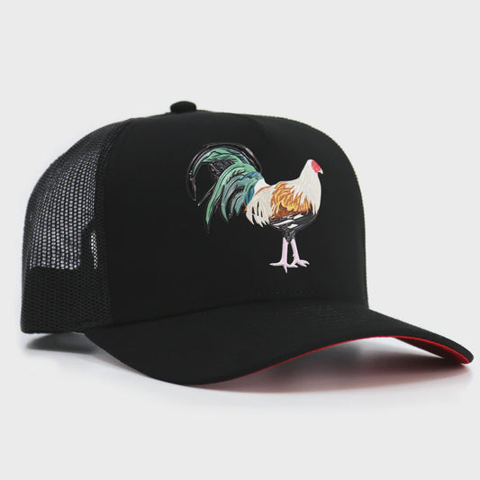EL VIEJON GALLO GIRO BLACK AVC HAT
