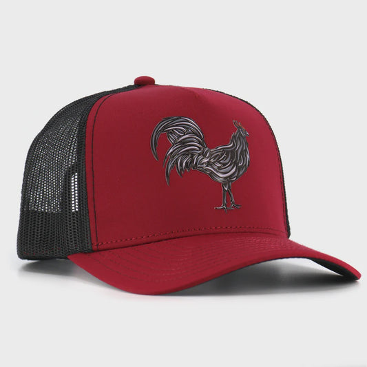 EL VIEJON GALLO NEGRO MAROON/BLACK AVC CAP