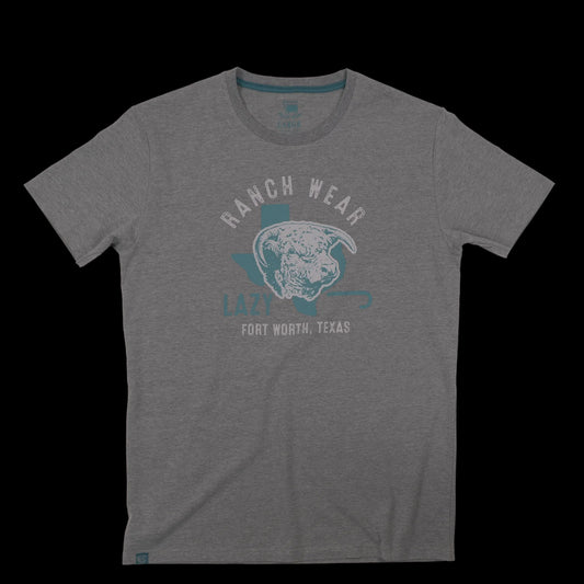 LAZY J RANCH HEATHER GREY TEXAS HEREFOR SS TEE