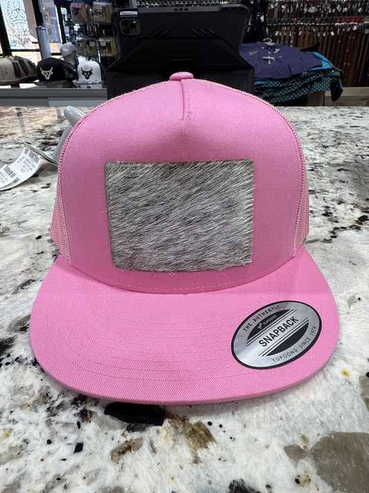 CUEROLINE COWHIDE CAP