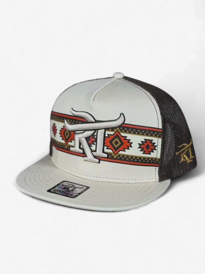 RED TORO SAND/BRWON/RED SAND STRIPE HAT