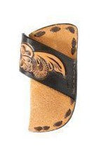 D8400908 | 3D ROUGH OUT WITH LACE BUCK STITCHING KNIFE SHEATH