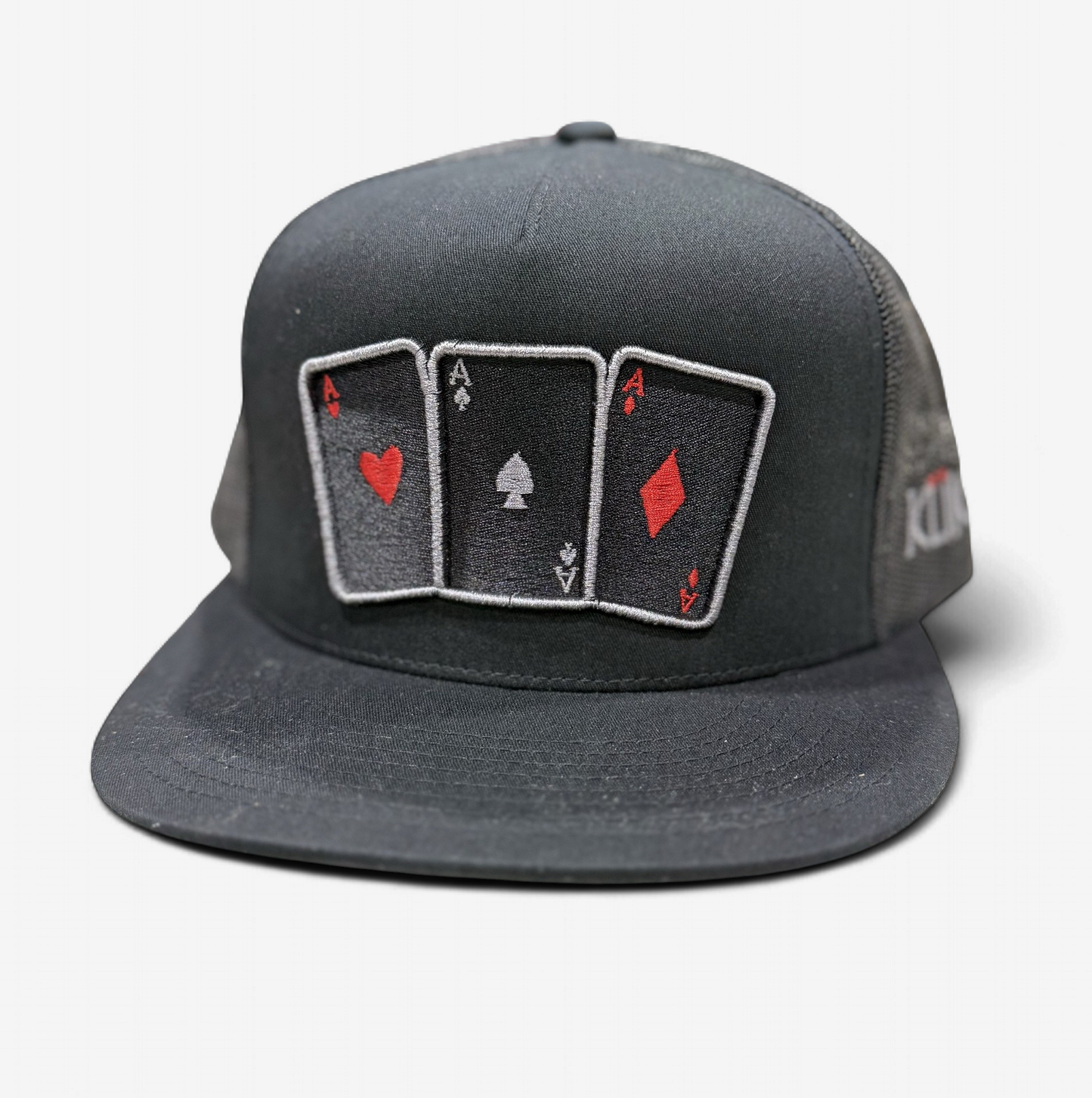 KLIKAPS LOS TRES ASES CAP- BLACK/BLACK