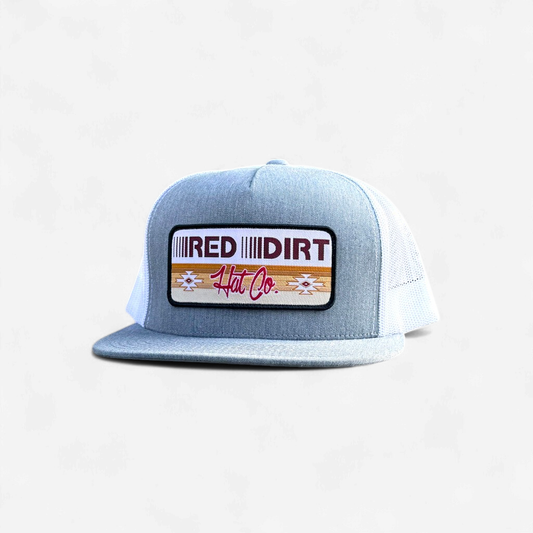 RDHC-578 | RED DIRT TRAILBLAZER HEATHREY GREY/WHITE CAP