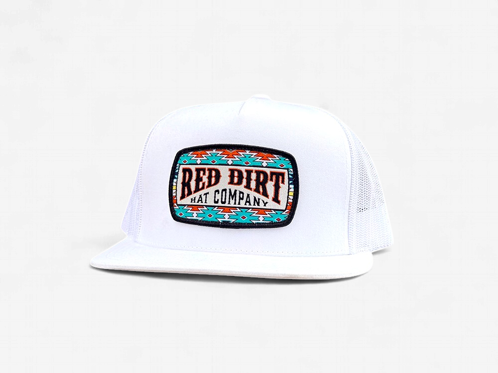RDHC-541 | RED DIRT BOSS HOG WHITE/WHITE CAP