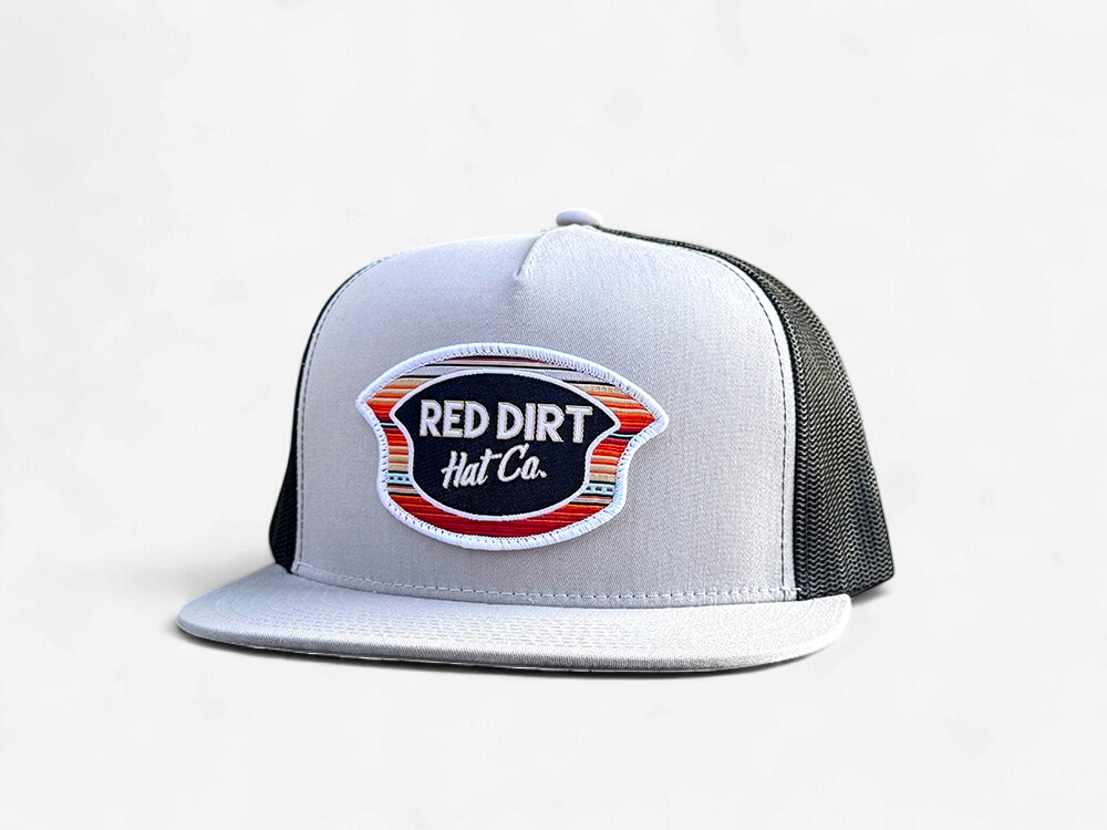 RDHC-572 | RED DIRT SADDLE PAD SILBER/BLACK CAP
