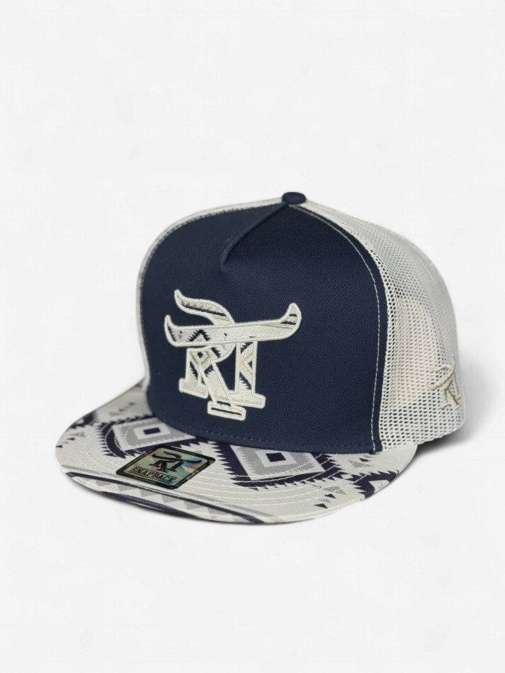 RED TORO WHITE/NAVY BLUE SNOWY STAMPEDE HAT