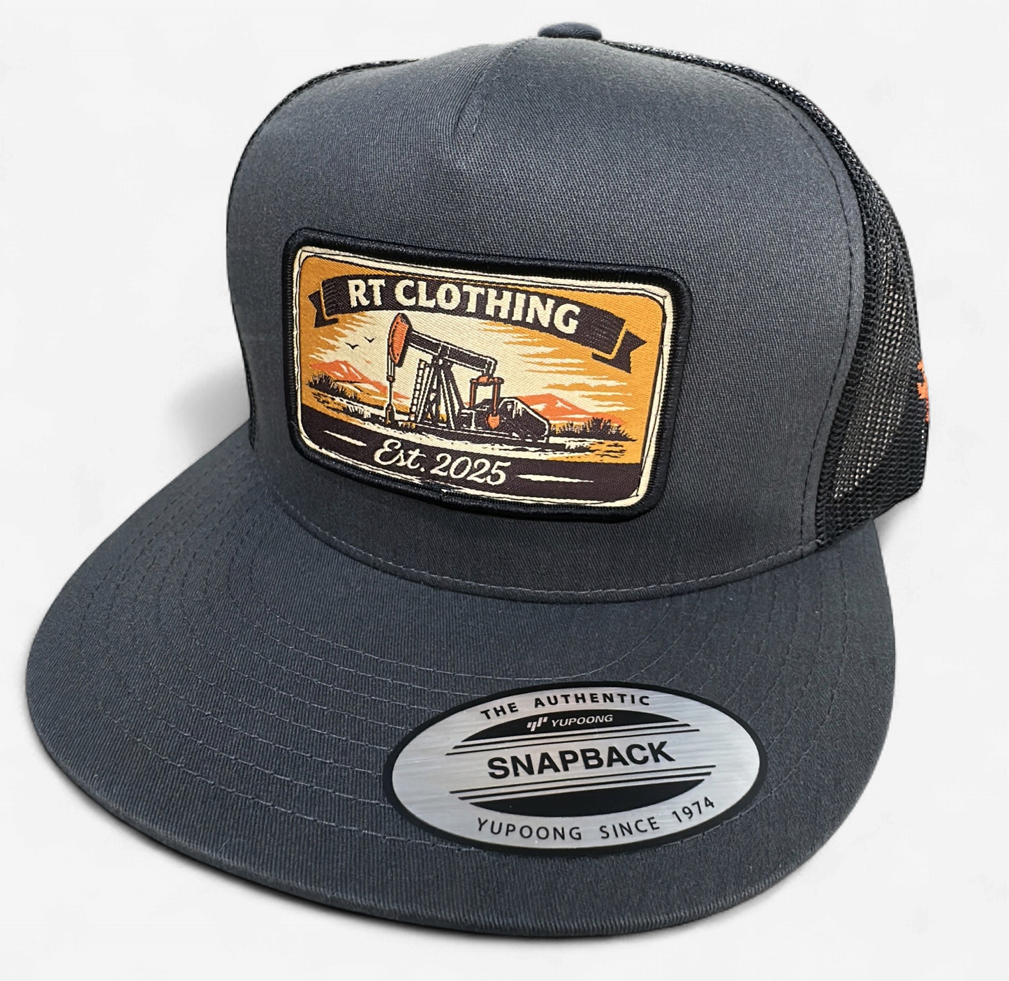 RED TORO BLACK/GREY PUMP JACK HAT