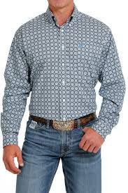 MTW1105628 | CINCH MENS GEO CIRCLE LS BD