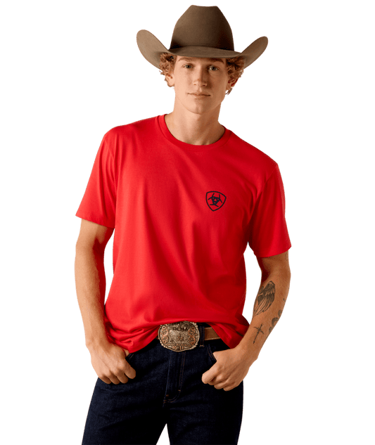 10054352 | ARIAT MEN'S CHINELOS HEX T-SHIRT