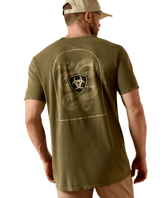 10071191 | ARIAT MENS SNAKE CLASSIC FIT T-SHIRT