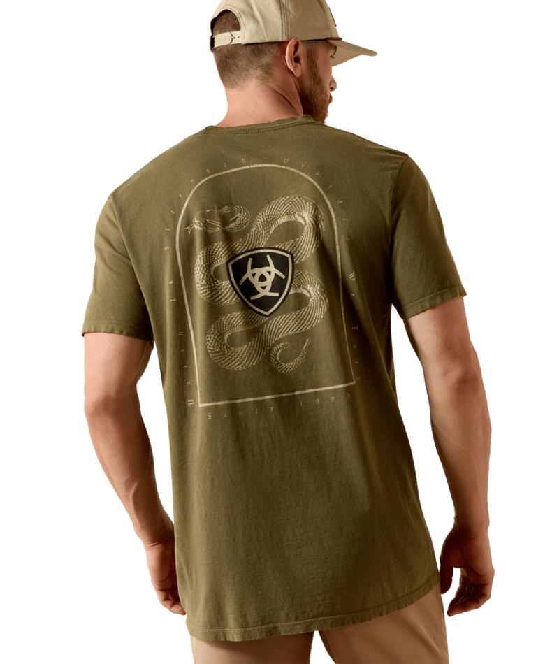 10071191 | ARIAT MENS SNAKE CLASSIC FIT T-SHIRT
