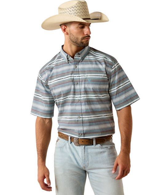 10071732 | ARIAT MENS PAULINE CLASSIC FIT SHIRT - EXCALIBUR SERAPE STRIPE