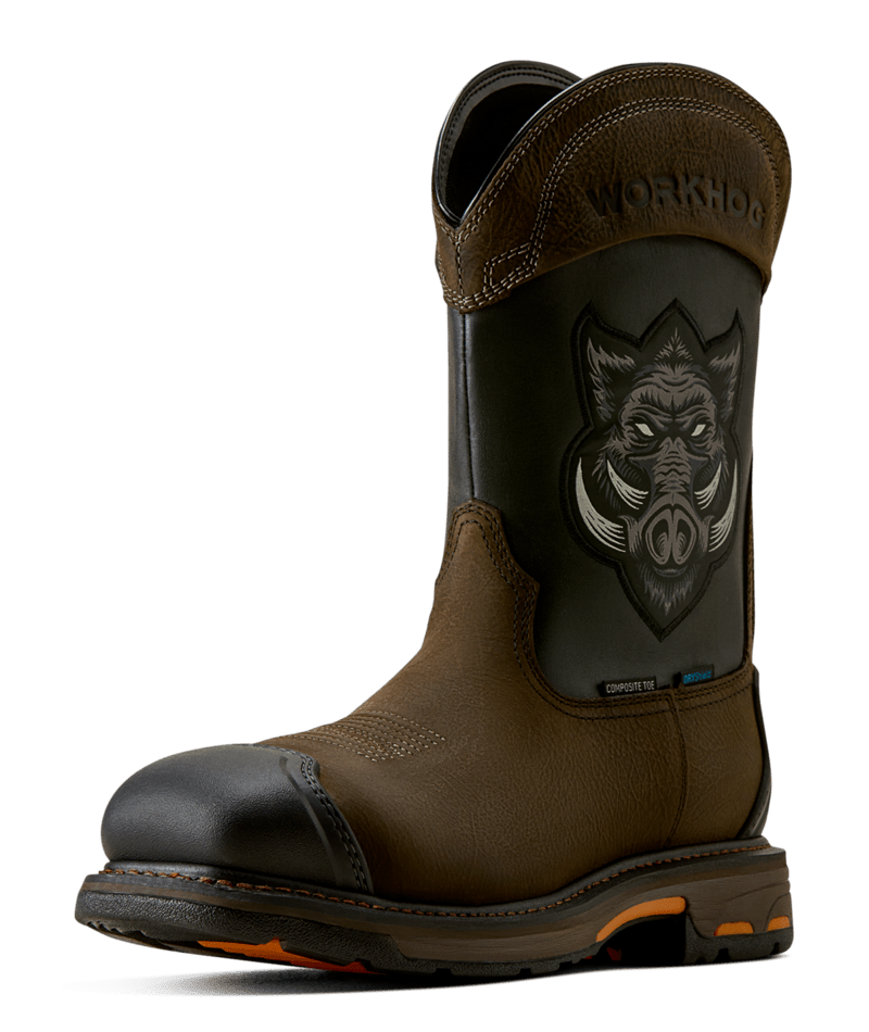 10082161 | ARIAT MENS WORKHOG WIDE SQUARE COMPOSITE TOE WORK BOOT