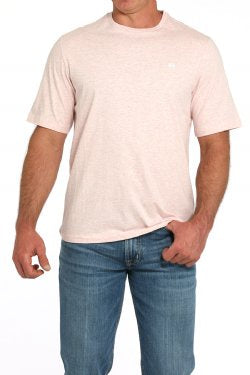 MTK1650003 | CINCH MEN'S SOLID PINK LOGO SS T-SHIRT