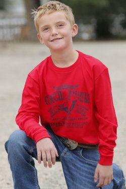 MTT7630017 | CINCH BOYS RED TS