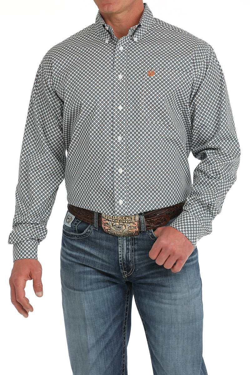 MTW1105885 | CINCH MENS GEOMETRIC L/S BUTTON UP